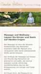 Mobile Screenshot of claudias-wellness.com